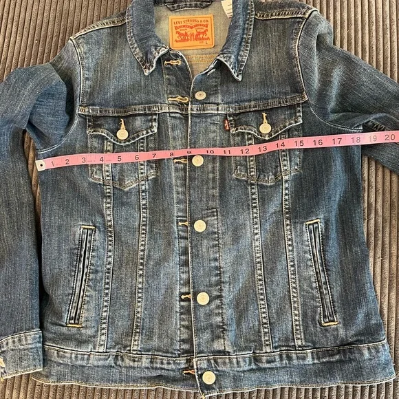 Levi's Blue Jean Jacket - Picture 8 of 10